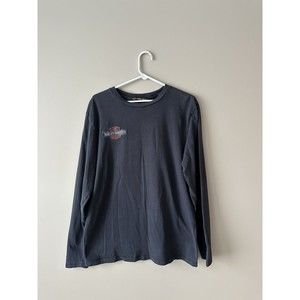 Harley Davidson Vintage Long sleeve Embroidered T-shirt, Size L